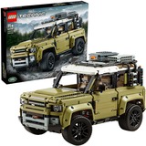 LEGO Technic Land Rover Defender verde/Bianco, Set da costruzione, 7 anno/i, Plastica, 140 pz, 3,55 kg