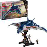 LEGO | Marvel 76325 Quinjet Avengers: Age of Ultron, Aereo Giocattolo dei Supereroi con Moto e 5 Minifigure, Idea Regalo 12+, Giochi di costruzione Aereo Giocattolo dei Supereroi con Moto e 5 Minifigure, Idea Regalo 12+, Set da costruzione, 12 anno/i, Plastica, 1131 pz, 1,64 kg