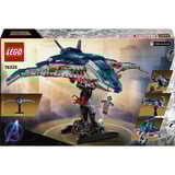 LEGO | Marvel 76325 Quinjet Avengers: Age of Ultron, Aereo Giocattolo dei Supereroi con Moto e 5 Minifigure, Idea Regalo 12+, Giochi di costruzione Aereo Giocattolo dei Supereroi con Moto e 5 Minifigure, Idea Regalo 12+, Set da costruzione, 12 anno/i, Plastica, 1131 pz, 1,64 kg