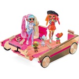 MGA Entertainment 3-in-1 Party Cruiser,  veicolo da gioco Oro rosa/Rosa, L.O.L. Surprise! 3-in-1 Party Cruiser, Auto della bambola, 4 anno/i, Batterie richieste