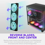 NZXT F360 RGB, Ventola Nero