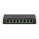 Netgear GS308E Gestito L2/L3 Gigabit Ethernet (10/100/1000) Nero, Interruttore Gestito, L2/L3, Gigabit Ethernet (10/100/1000), Full duplex