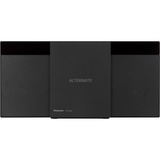 Panasonic SC-HC304 Lettore CD HiFi Nero Nero, 2,5 kg, Nero, Lettore CD HiFi