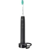 Philips 3100 series Sonicare Spazzolino Elettrico Sonico Nero HX3671/14, Spazzolino da denti elettrico Nero, Adulto, Spazzolino elettrico sonico, Cura quotidiana, Nero, Batteria, Batteria integrata