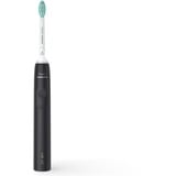 Philips 3100 series Sonicare Spazzolino Elettrico Sonico Nero HX3671/14, Spazzolino da denti elettrico Nero, Adulto, Spazzolino elettrico sonico, Cura quotidiana, Nero, Batteria, Batteria integrata