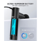 Renpho Extend Massage Gun R-C004, Dispositivo di massaggio Nero