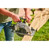 Ryobi ONE+ Sega circolare a batteria brushless RCS18BL-0, 18 Volt verde/Nero