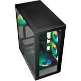 Sharkoon Rebel C60 RGB, Chassis Tower Nero