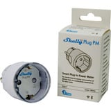 Shelly Plug PM Gen3, Presa bianco