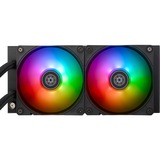 SilverStone SST-NP240-ARGB, Raffreddamento ad acqua Nero