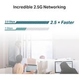 TP-Link TX201 scheda di rete e adattatore Interno Ethernet 2500 Mbit/s Interno, Cablato, PCI Express, Ethernet, 2500 Mbit/s, Nero, Grigio