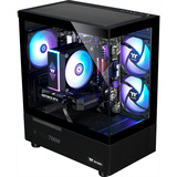 Thermaltake PC-000092-DE, PC Gaming Nero/trasparente
