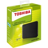 Toshiba Canvio Ready disco rigido esterno 2000 GB Nero, Hard-disk Nero, 2000 GB, 2.5", 3.2 Gen 1 (3.1 Gen 1), Nero