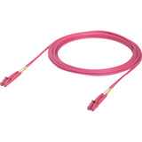 Ubiquiti OM4 Duplex LC-LC UPC cavo patch in fibra ottica rosa