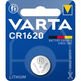VARTA LITHIUM Coin CR1620 (Batteria a bottone, 3V) Blister da 1 3V) Blister da 1, Batteria monouso, CR1620, Litio, 3 V, 1 pz, 70 mAh