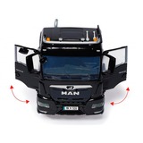 Wiking Trattore a 2 assi MAN TGS 18.510 4x4 BL, Veicolo modello Nero