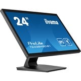 iiyama ProLite T2438MSC-B1 Monitor PC 60,5 cm (23.8") 1920 x 1080 Pixel Full HD LED Touch screen Nero, Monitor LED Nero (opaco), 60,5 cm (23.8"), 1920 x 1080 Pixel, Full HD, LED, 5 ms, Nero