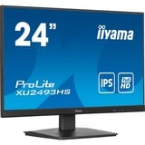 iiyama ProLite XU2493HS-B6 Monitor PC 60,5 cm (23.8") 1920 x 1080 Pixel Full HD LED Nero, Monitor LED Nero (opaco), 60,5 cm (23.8"), 1920 x 1080 Pixel, Full HD, LED, 0,5 ms, Nero