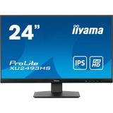 iiyama ProLite XU2493HS-B6 Monitor PC 60,5 cm (23.8") 1920 x 1080 Pixel Full HD LED Nero, Monitor LED Nero (opaco), 60,5 cm (23.8"), 1920 x 1080 Pixel, Full HD, LED, 0,5 ms, Nero