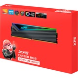 ADATA Caster memoria 16 GB 1 x 16 GB DDR5 grigio, 16 GB, 1 x 16 GB, DDR5, 6400 MHz