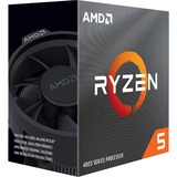 AMD Ryzen 5 4500 processore 3,6 GHz 8 MB L3 Scatola AMD Ryzen™ 5, Socket AM4, 7 nm, AMD, 3,6 GHz, 64-bit, boxed