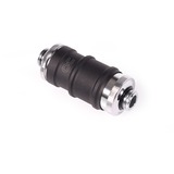 Alphacool ES Schnellverschluss BLH1A PushIn Set AG-AG, Connessione Nero (opaco)/cromo