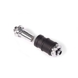 Alphacool ES Schnellverschluss BLH1A PushIn Set AG-AG, Connessione Nero (opaco)/cromo