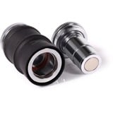 Alphacool ES Schnellverschluss BLH1A PushIn Set AG-AG, Connessione Nero (opaco)/cromo