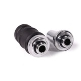 Alphacool ES Schnellverschluss BLH1A PushIn Set AG-AG, Connessione Nero (opaco)/cromo