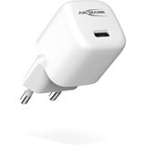 Ansmann Home Charger HC120PD-mini, 20 Watt, Caricabatterie bianco