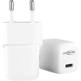 Ansmann Home Charger HC120PD-mini, 20 Watt, Caricabatterie bianco