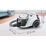 Bosch BGC41XALL, Aspirapolvere bianco