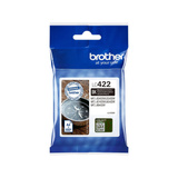 Brother LC422BK cartuccia d'inchiostro 1 pz Originale Nero Nero, 1 pz, 550 pagine, Confezione singola