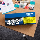 Brother TN-423Y cartuccia toner 1 pz Originale Giallo 4000 pagine, Giallo, 1 pz