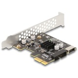 DeLOCK PCI Express x1 > 1in. USB 5 Gbps Tipo-E Key A, 90344, Controller USB 