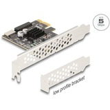 DeLOCK PCI Express x1 > 1in. USB 5 Gbps Tipo-E Key A, 90344, Controller USB 