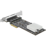 DeLOCK PCI Express x4 a 4 x RJ45 2,5 GbE, Scheda di rete 