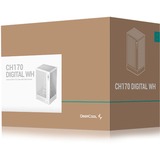 DeepCool R-CH170-WHNPI0D-G-1, Chassis Tower bianco
