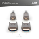 Digitus AK-330127-200-S, Cavo Nero