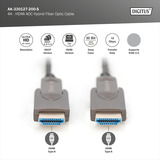 Digitus AK-330127-200-S, Cavo Nero