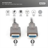 Digitus Cavo ibrido in fibra ottica HDMI / Micro HDMI AOC, UHD 4K Nero