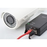 Digitus Iniettore PoE+, 802.3at, 30 Watt 802.3at, 30 Watt, Gigabit Ethernet, 10,100,1000 Mbit/s, IEEE 802.3at, Nero, 400 m, Cina