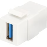 Digitus Modulo Keystone USB 3.2 Gen 1 USB-A > Presa USB-A, Modulo di Keystone Nero