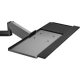 Digitus Postazione di lavoro flessibile per lavorare in piedi o seduti, montaggio a parete, schermo singolo, Base per monitor Nero, montaggio a parete, schermo singolo, 8 kg, 43,2 cm (17"), 81,3 cm (32"), 100 x 100 mm, Regolazione altezza, Nero