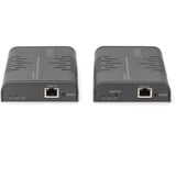 Digitus Set extender KVM IP HDMI Full HD, Switch KVM Nero