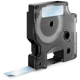 Dymo D1 etichette originali | Rotolo da 12 mm x 7 m | stampa bianca su Trasparente | etichette autoadesive per etichettatrice LabelManager | 1 Pezzo, Nastro di scrittura Bianco su trasparente, Poliestere, Belgio, -18 - 90 °C, DYMO, LabelManager, LabelWriter 450 DUO