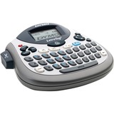 Dymo LetraTag LT-100T + Tape stampante per etichette (CD) Termica diretta/Trasferimento termico QWERTZ, Stampa etichette argento, QWERTZ, Termica diretta/Trasferimento termico, Stilo AA, Grigio