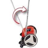 EINHELL GE-HM 38 S Tagliaerba a spinta Nero, Rosso, Falciatore della bobina rosso/Nero, Tagliaerba a spinta, 38 cm, 1,3 cm, 3,8 cm, 250 m², Lame a cilindro