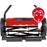 EINHELL GE-HM 38 S Tagliaerba a spinta Nero, Rosso, Falciatore della bobina rosso/Nero, Tagliaerba a spinta, 38 cm, 1,3 cm, 3,8 cm, 250 m², Lame a cilindro