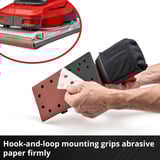 EINHELL Levigatrice orbitale a batteria Power X-Change TE-OS 18/230 Li-Solo, 18Volt rosso/Nero